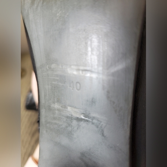 Arnold churgin leather Victorian pleated top boots. Size 40 (9.5) - Picture 11 of 11